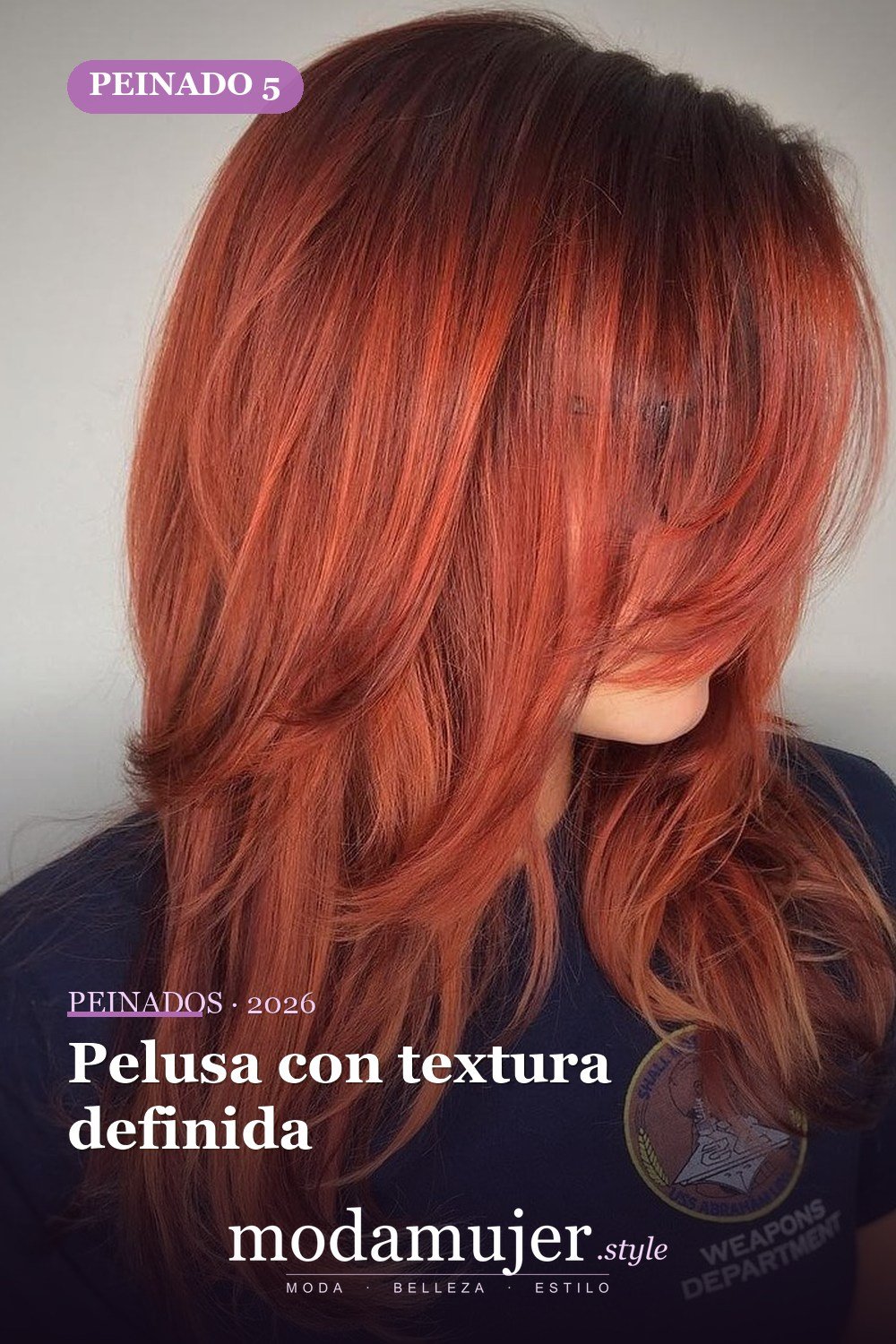 Pelusa con textura definida — 50 ideas y tendencias de corte de pelo de pelusa larga