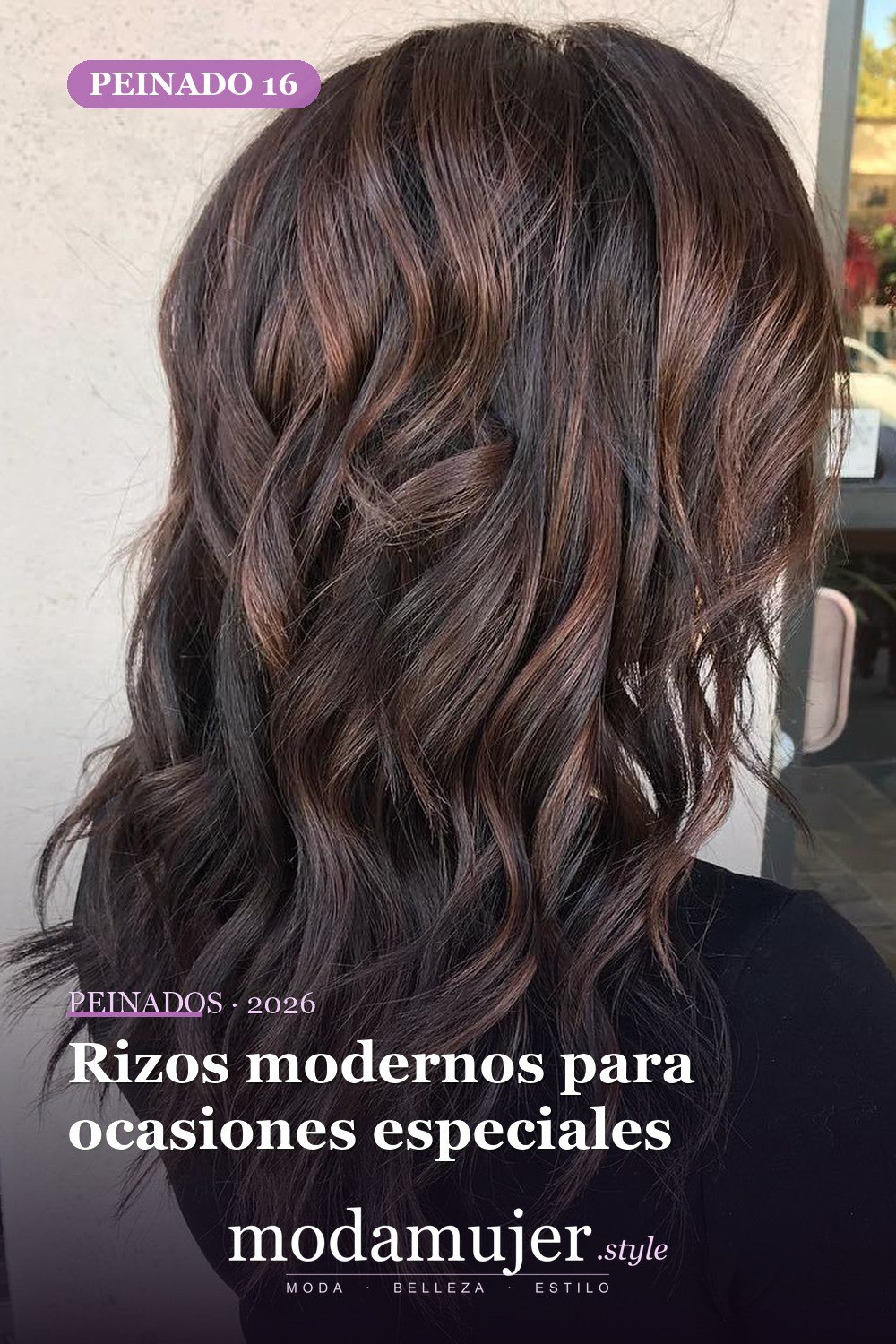 Rizos modernos para ocasiones especiales — 50 ideas y tendencias de corte de pelo de pelusa larga