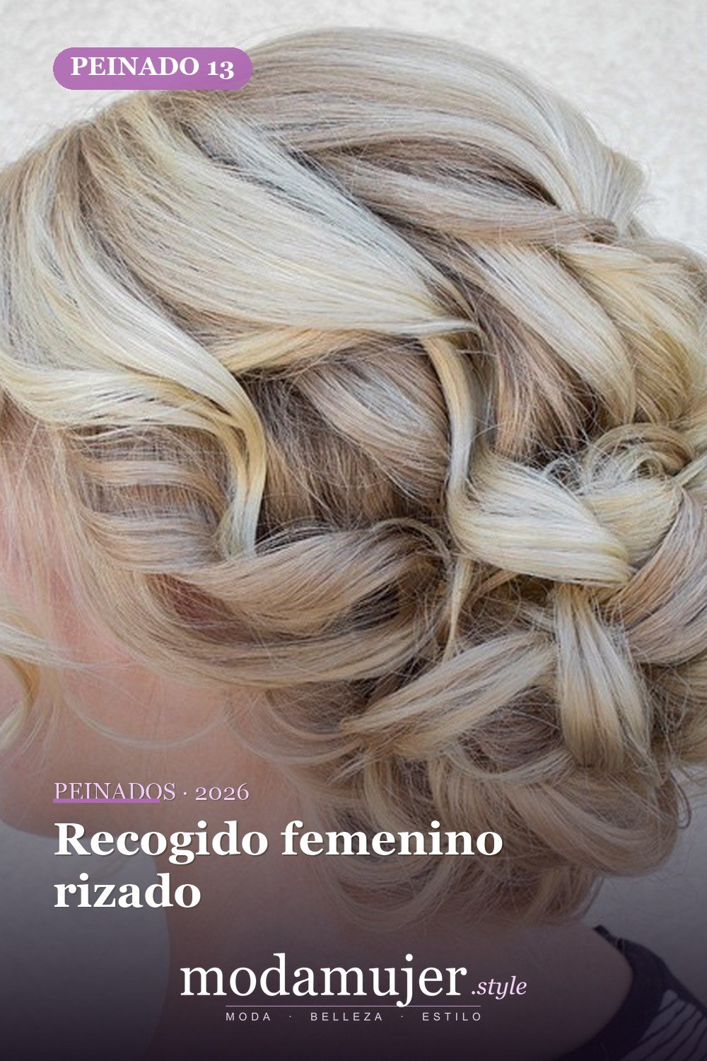 Recogido femenino rizado — 50 maravillosos peinados para cabello medio que inspiran nuevos looks