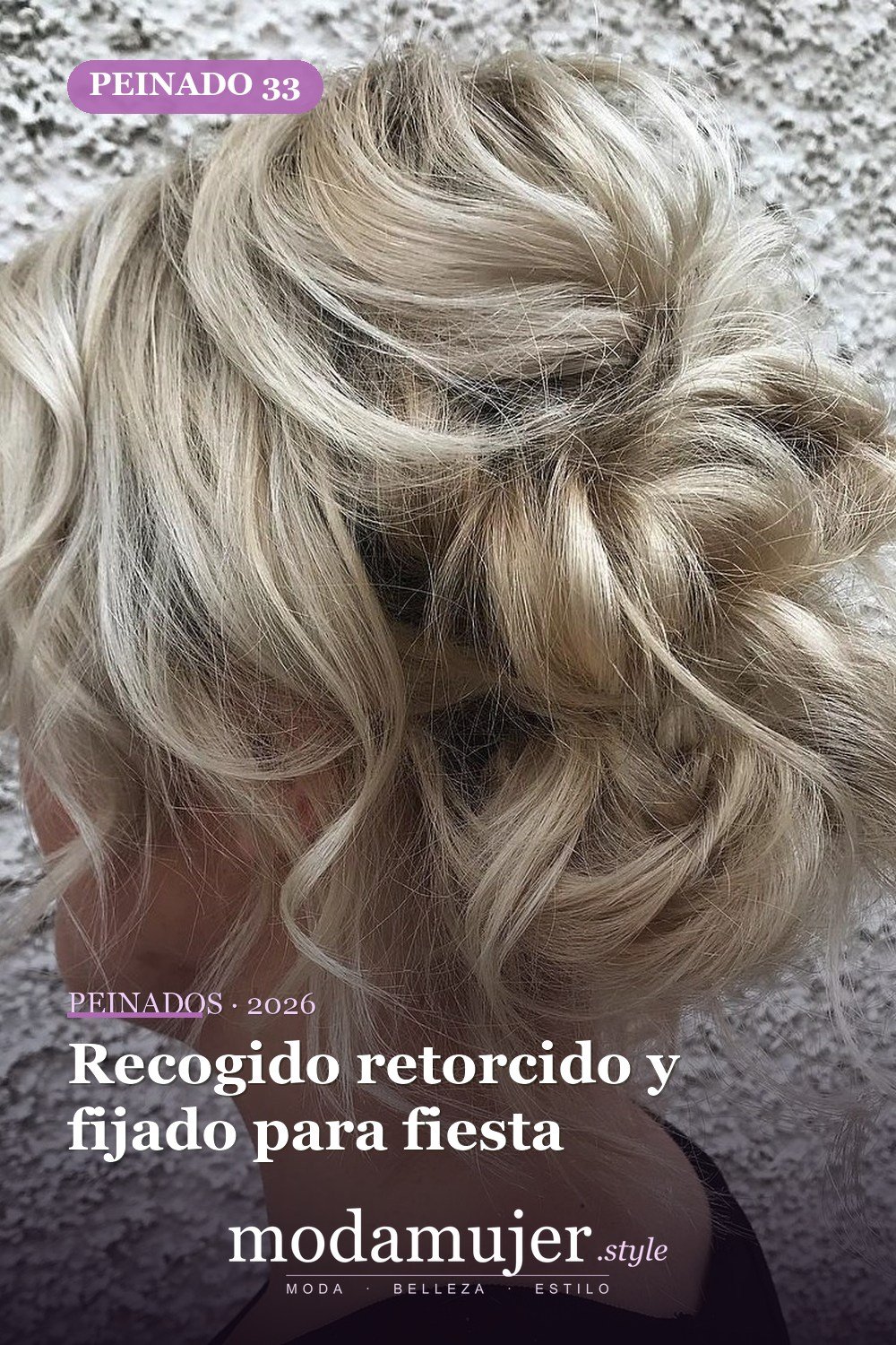 Recogido retorcido y fijado para fiesta — 50 maravillosos peinados para cabello medio que inspiran nuevos looks
