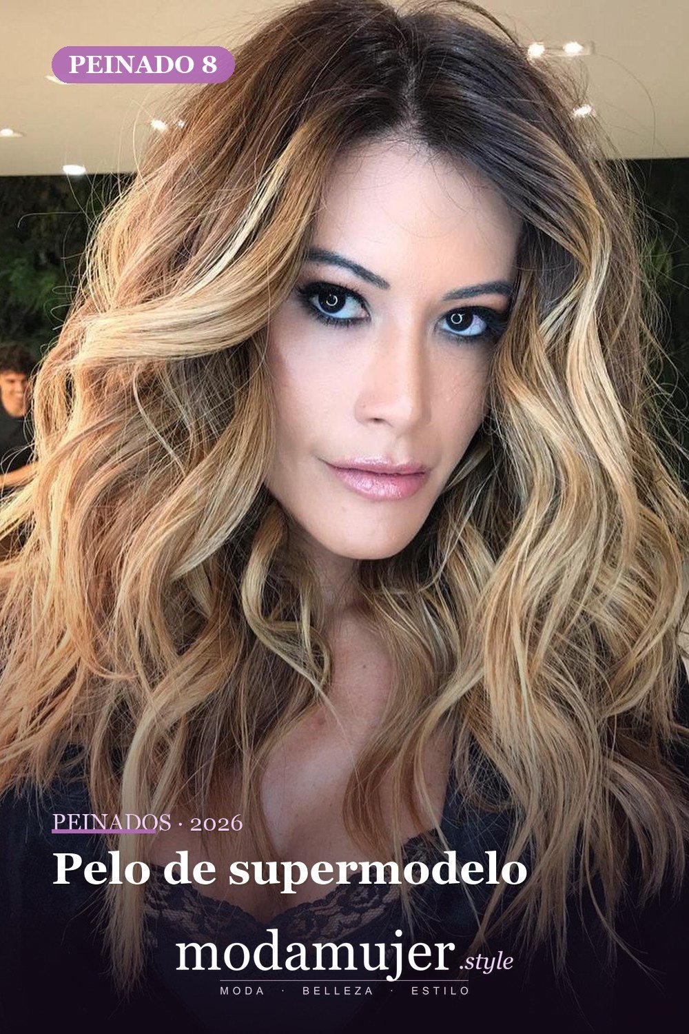 Pelo de supermodelo — 50 mejores cortes de pelo para caras largas en 2026