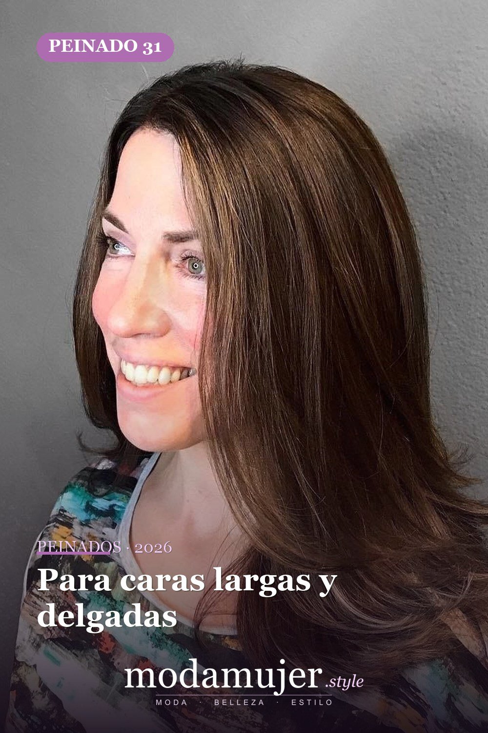 Para caras largas y delgadas — 50 mejores cortes de pelo para caras largas en 2026