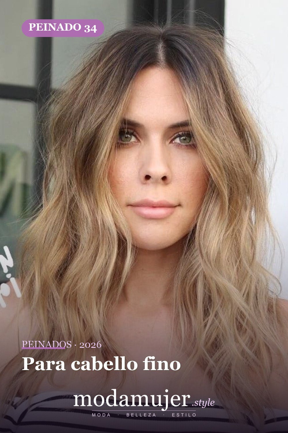 Para cabello fino — 50 mejores cortes de pelo para caras largas en 2026