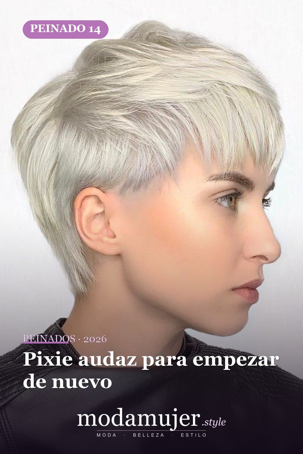 Pixie audaz para empezar de nuevo — 50 mejores ideas de cortes y peinados pixie para 2026