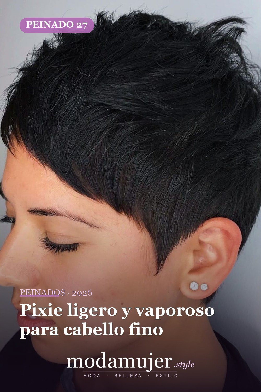 Pixie ligero y vaporoso para cabello fino — 50 mejores ideas de cortes y peinados pixie para 2026