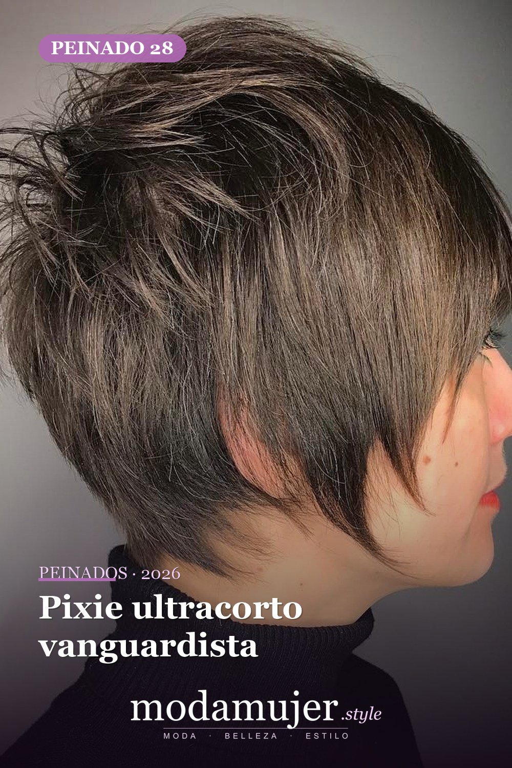 Pixie ultracorto vanguardista — 50 mejores ideas de cortes y peinados pixie para 2026