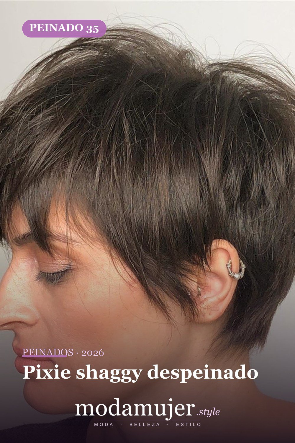 Pixie shaggy despeinado — 50 mejores ideas de cortes y peinados pixie para 2026