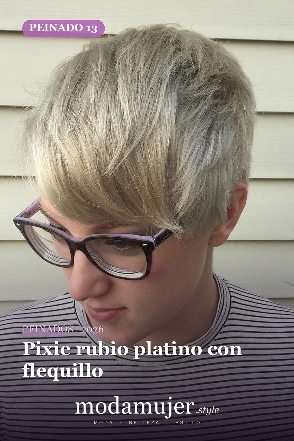Pixie rubio platino con flequillo — 50 nuevas ideas de corte de duendecillo con flequillo para la temporada actual