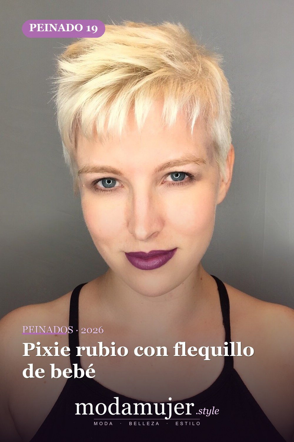 Pixie rubio con flequillo de bebé — 50 nuevas ideas de corte de duendecillo con flequillo para la temporada actual