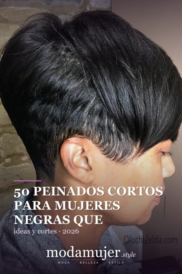50 peinados cortos para mujeres negras que roban todas las miradas