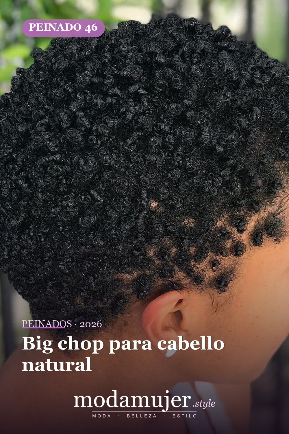 Big chop para cabello natural — 50 peinados impresionantes para cabello natural corto