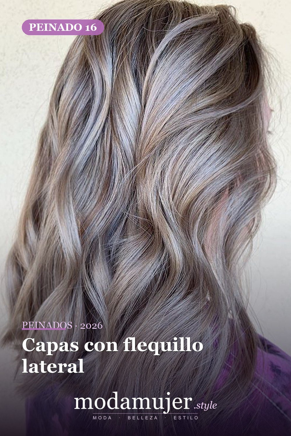 Capas con flequillo lateral — 52 fantásticas ideas escalonadas de peinados