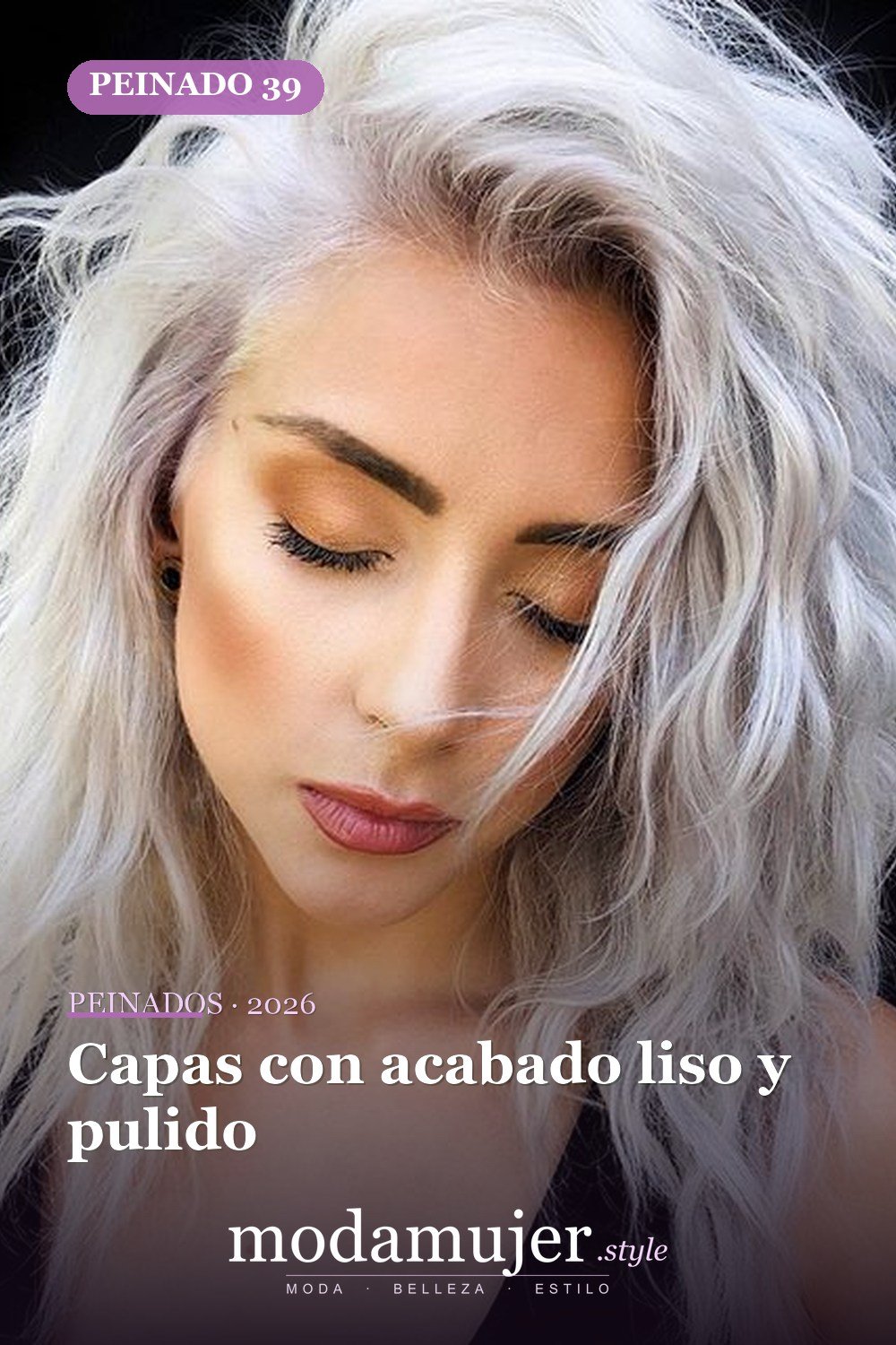 Capas con acabado liso y pulido — 52 fantásticas ideas escalonadas de peinados