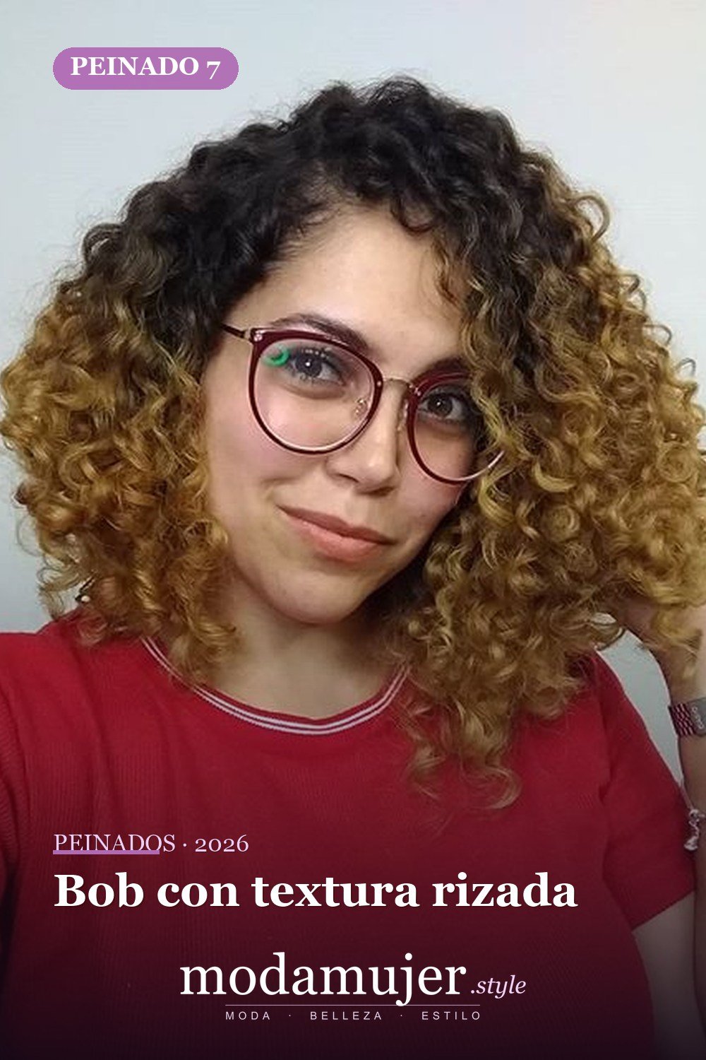 Bob con textura rizada — 53 opciones de peinados rizos cortos