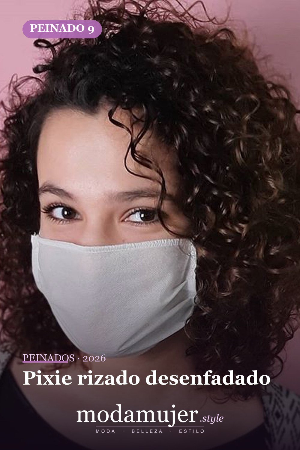 Pixie rizado desenfadado — 53 opciones de peinados rizos cortos