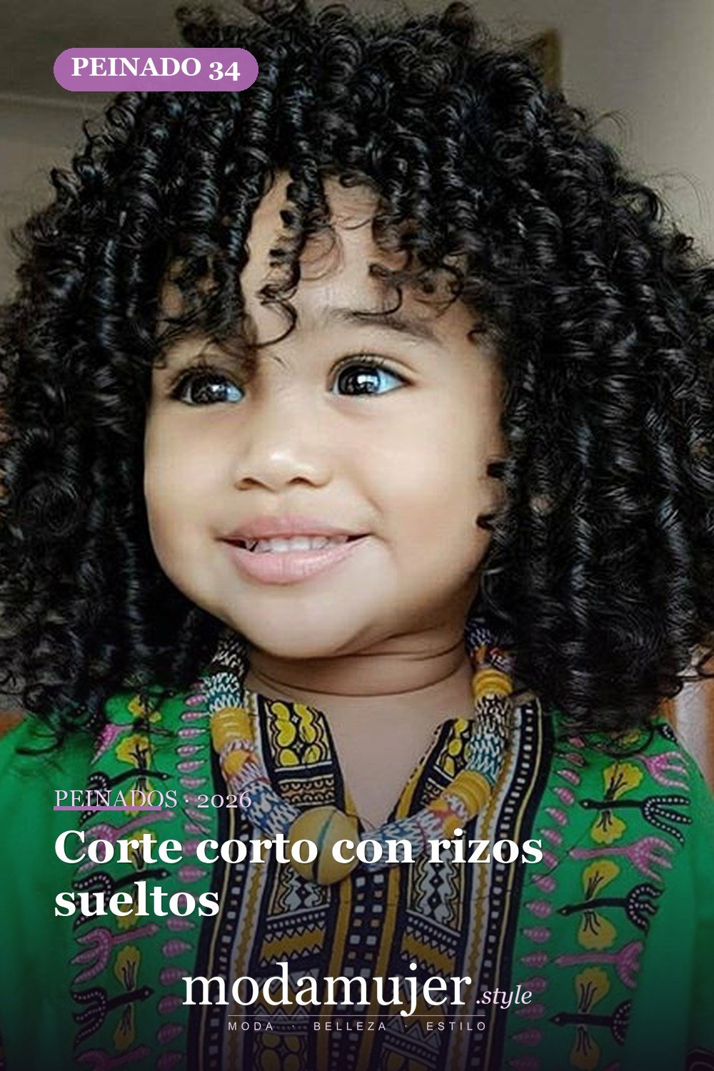 Corte corto con rizos sueltos — 53 opciones de peinados rizos cortos