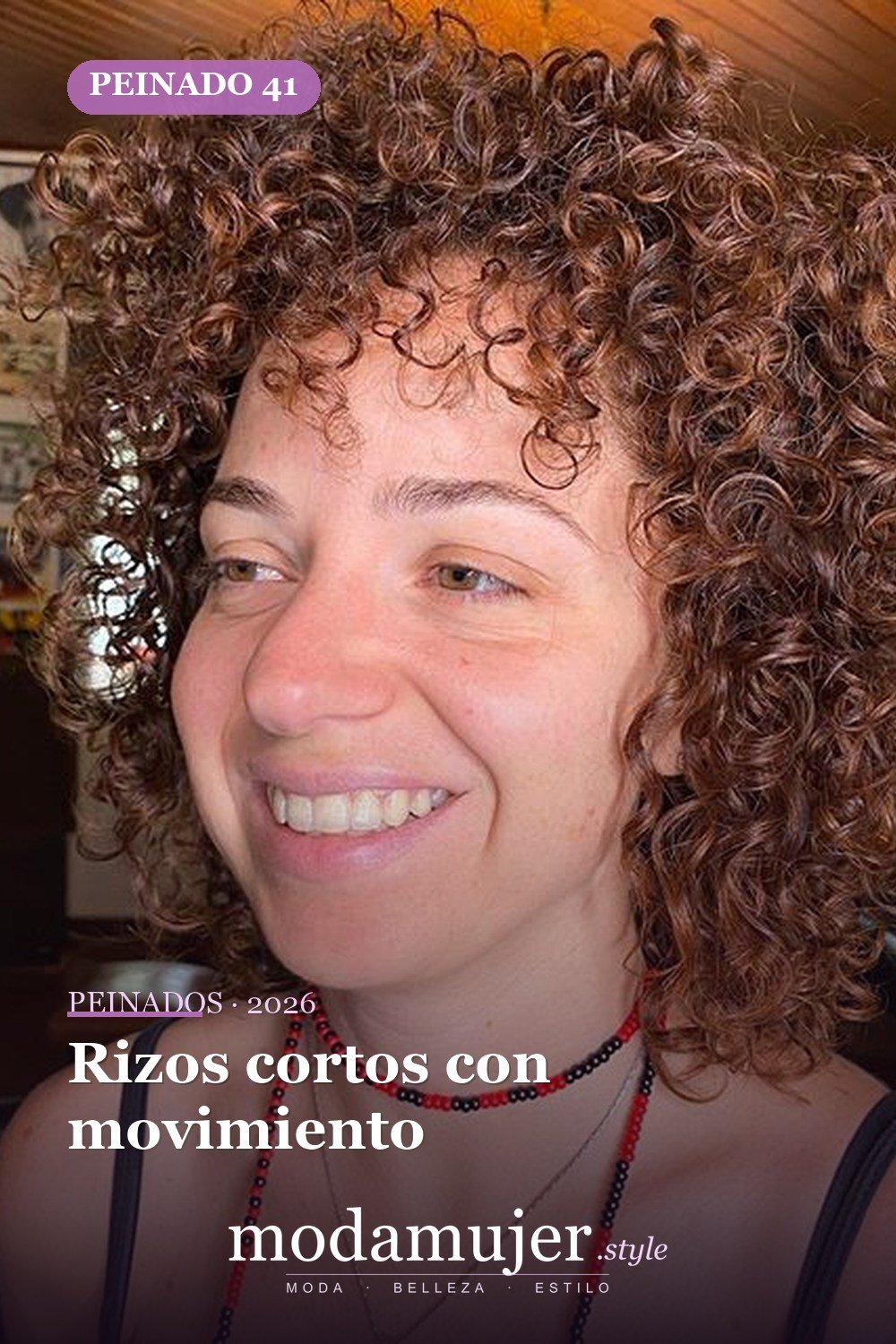 Rizos cortos con movimiento — 53 opciones de peinados rizos cortos