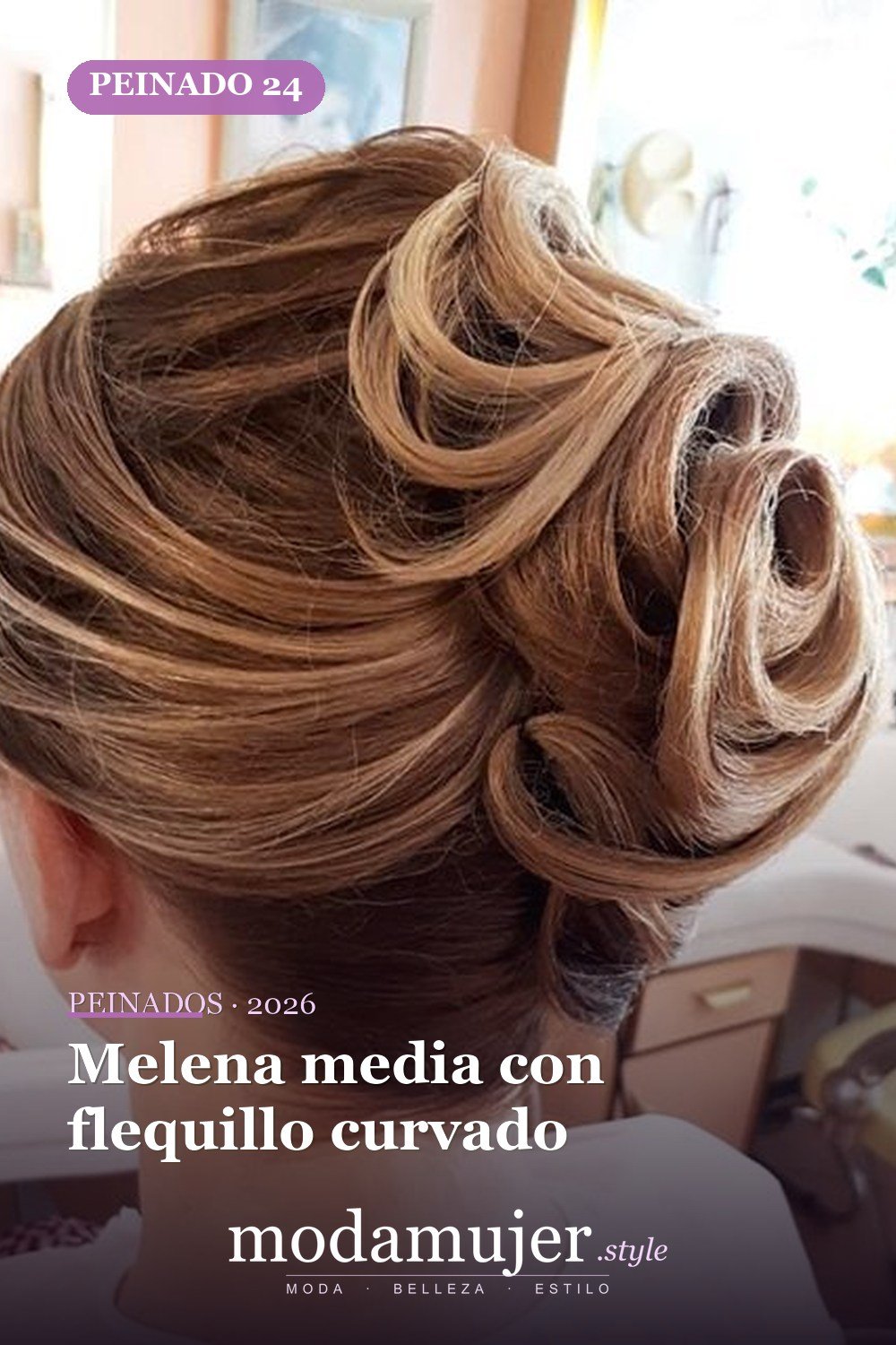 Melena media con flequillo curvado — 54 mejores peinados estilo años 50: rockabilly y pin-up