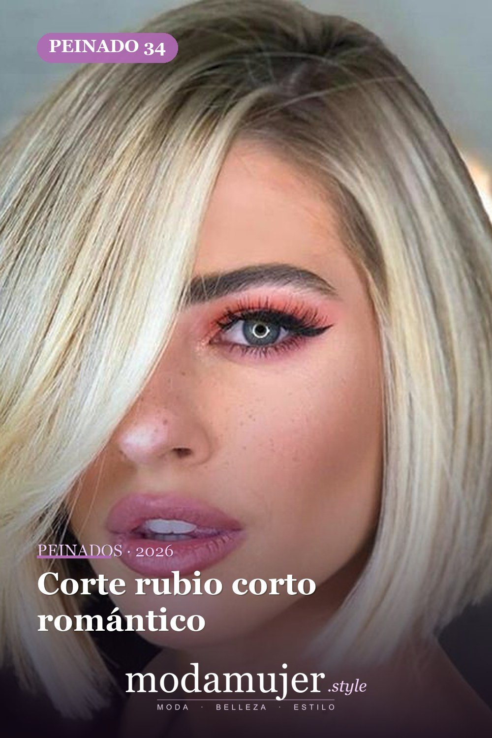 Corte rubio corto romántico — 54 peinados cortos rubios de moda