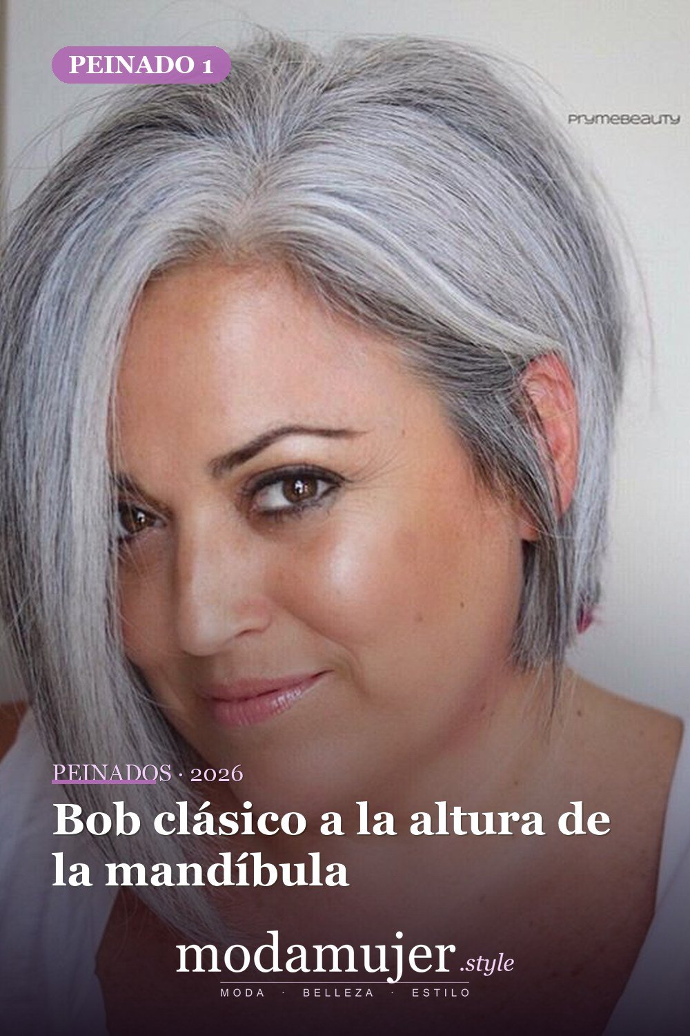 Bob clásico a la altura de la mandíbula — 54 peinados de moda de 40 para mujeres