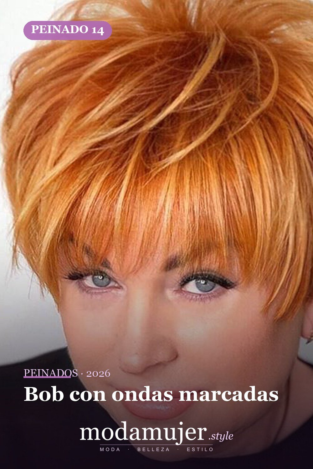 Bob con ondas marcadas — 54 peinados de moda de 40 para mujeres