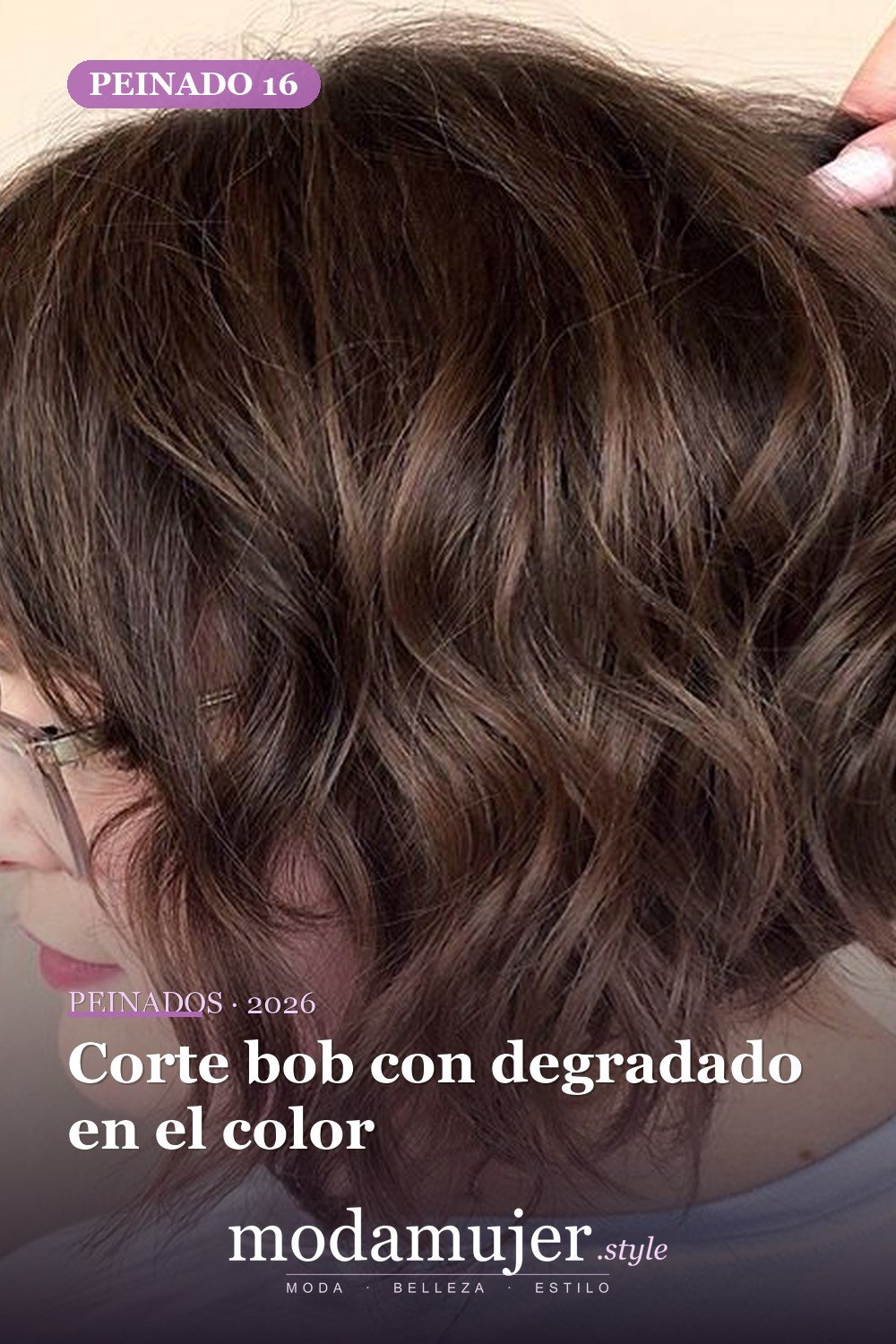 Corte bob con degradado en el color — 54 peinados de moda de 40 para mujeres