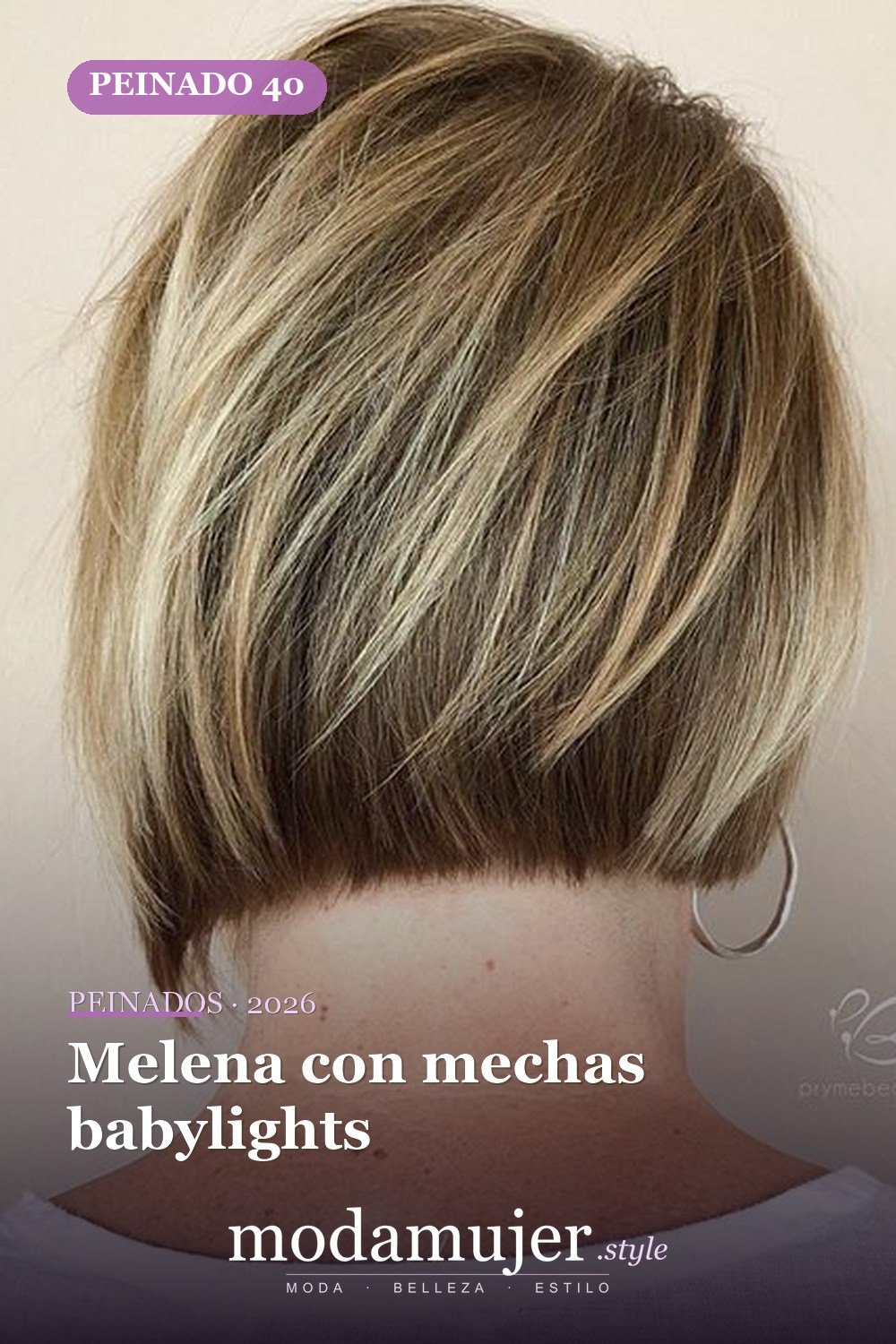 Melena con mechas babylights — 54 peinados de moda de 40 para mujeres