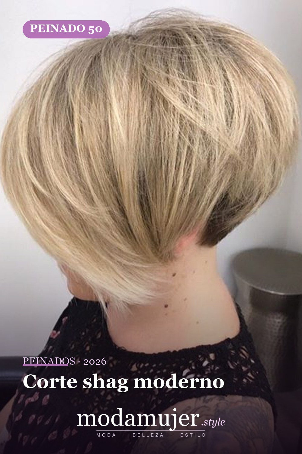 Corte shag moderno — 54 peinados de moda de 40 para mujeres