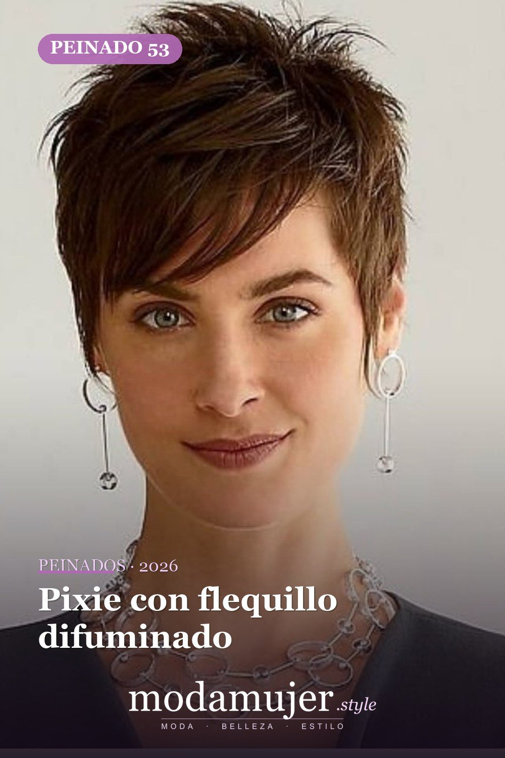 Pixie con flequillo difuminado — 54 peinados de moda de 40 para mujeres