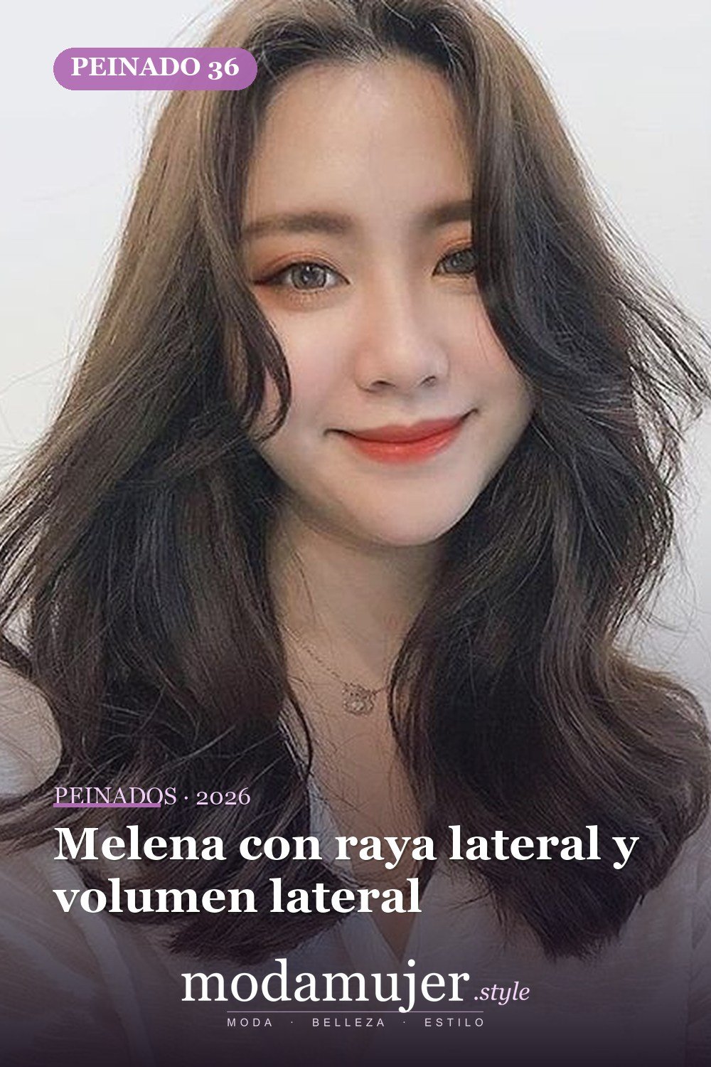 Melena con raya lateral y volumen lateral — 56 mejores peinados para mujeres con entradas o línea del cabello que retrocede
