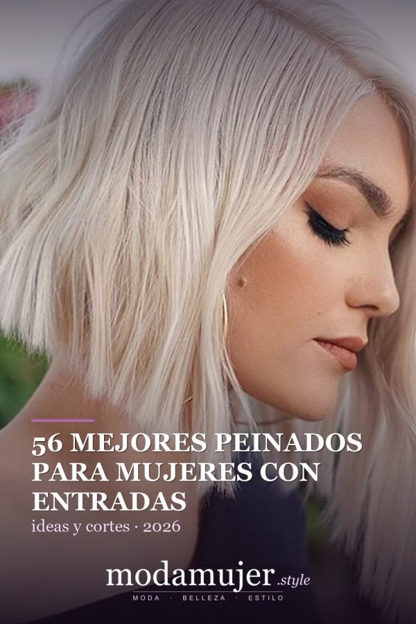56 mejores peinados para mujeres con entradas o línea del cabello que retrocede