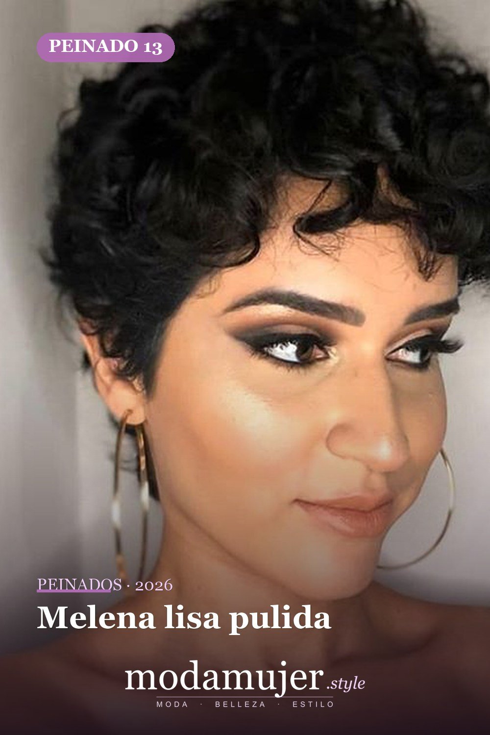 Melena lisa pulida — 57 peinados favorecedores para cara ovalada