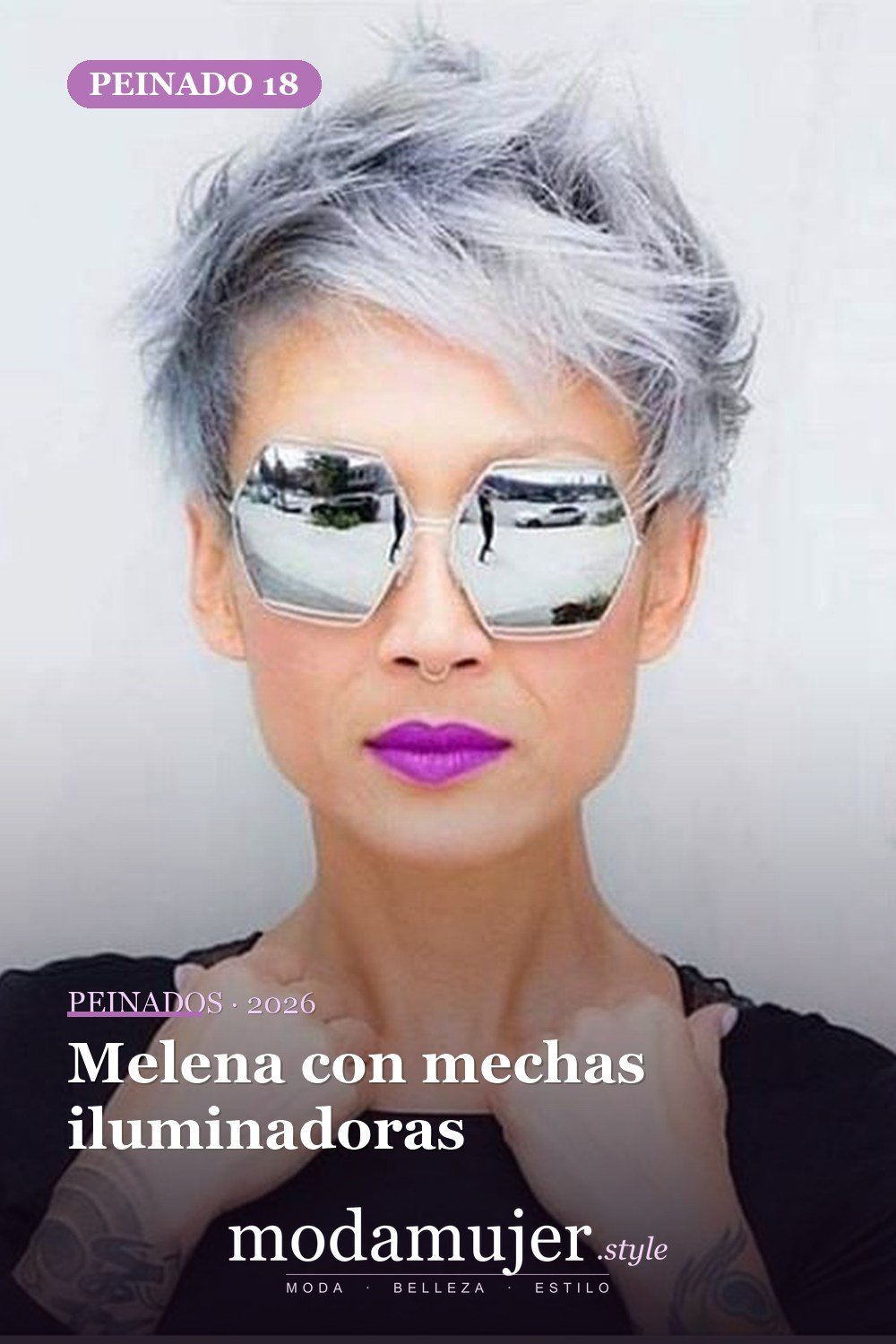 Melena con mechas iluminadoras — 57 peinados favorecedores para cara ovalada