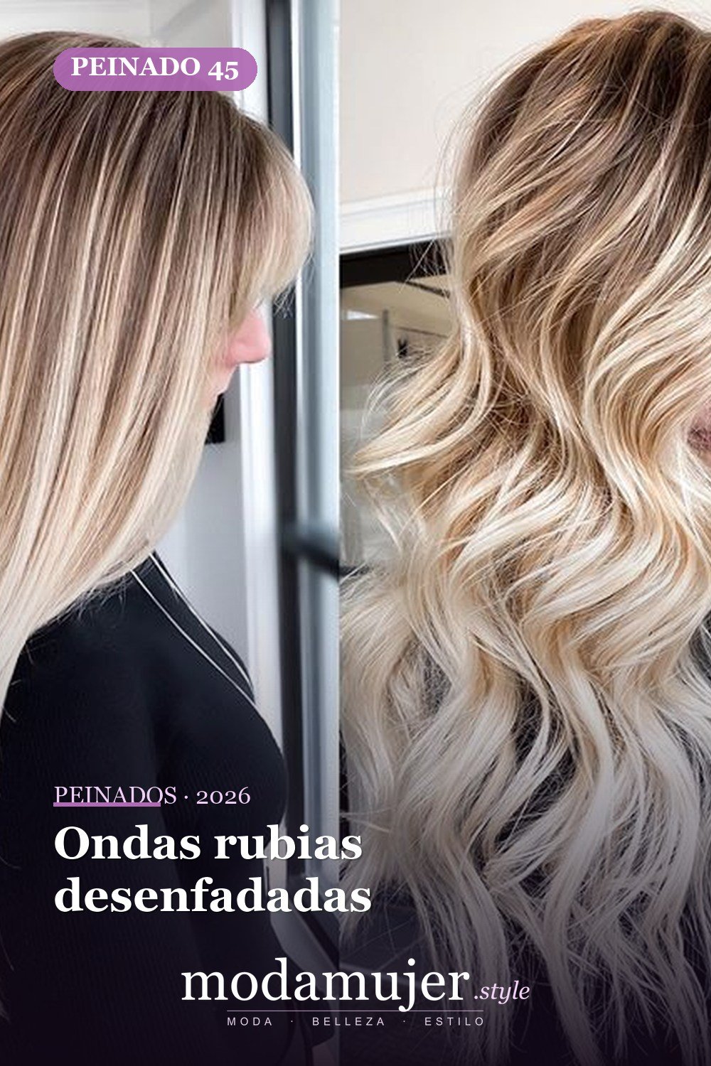 Ondas rubias desenfadadas — 58 increíbles peinados rubios que te hacen elegante
