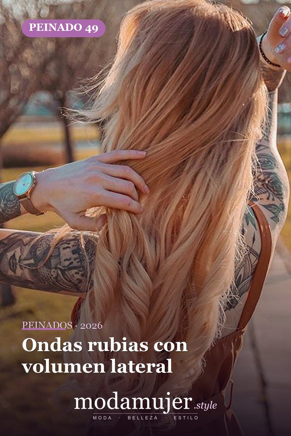Ondas rubias con volumen lateral — 58 increíbles peinados rubios que te hacen elegante