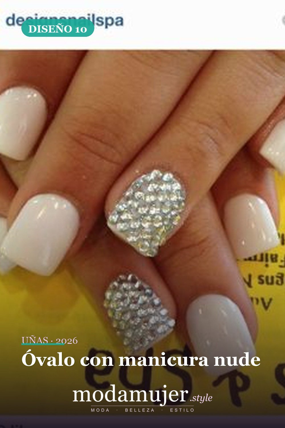 Óvalo con manicura nude — 6 formas de uñas absolutamente hermosas que debes probar