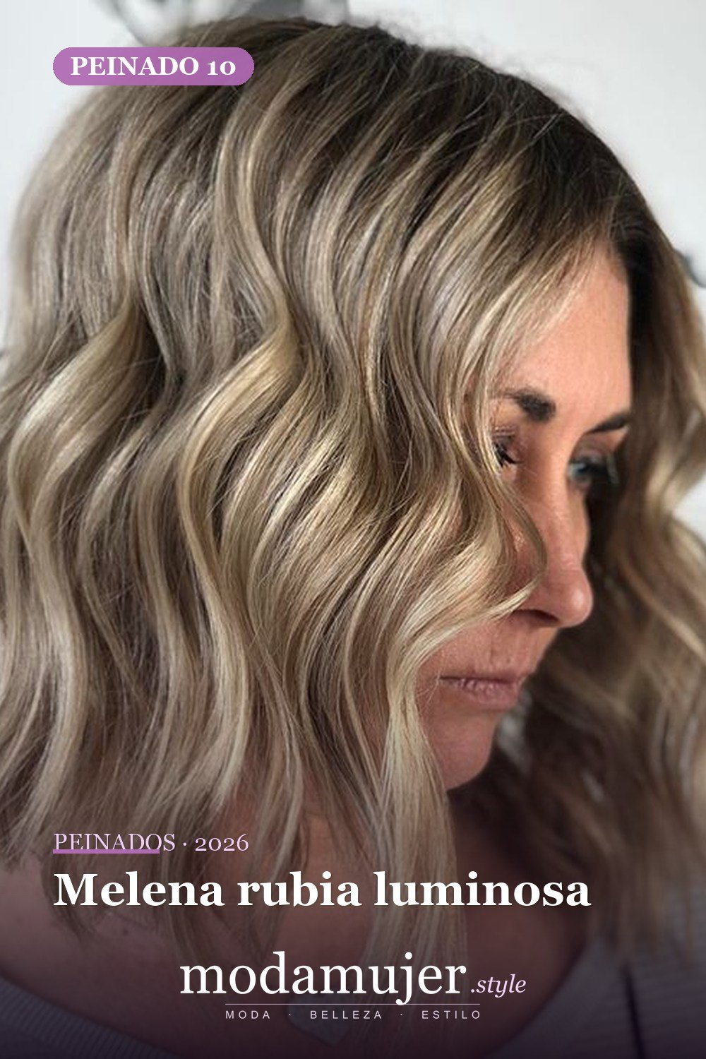 Melena rubia luminosa — 60 increíbles peinados hasta el hombro para elegir