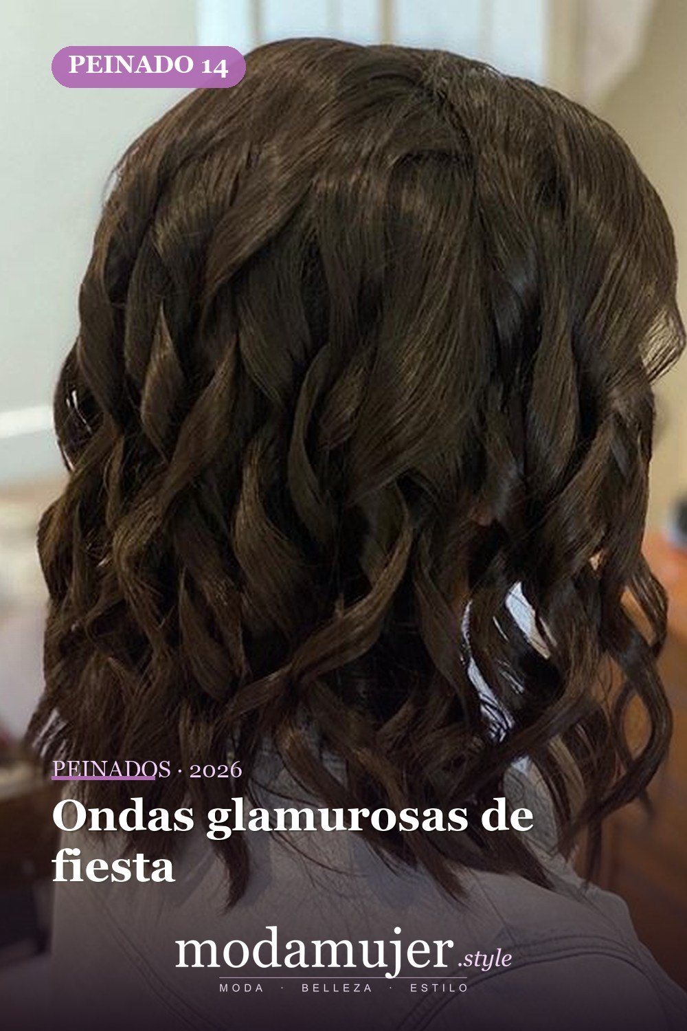 Ondas glamurosas de fiesta — 60 increíbles peinados hasta el hombro para elegir
