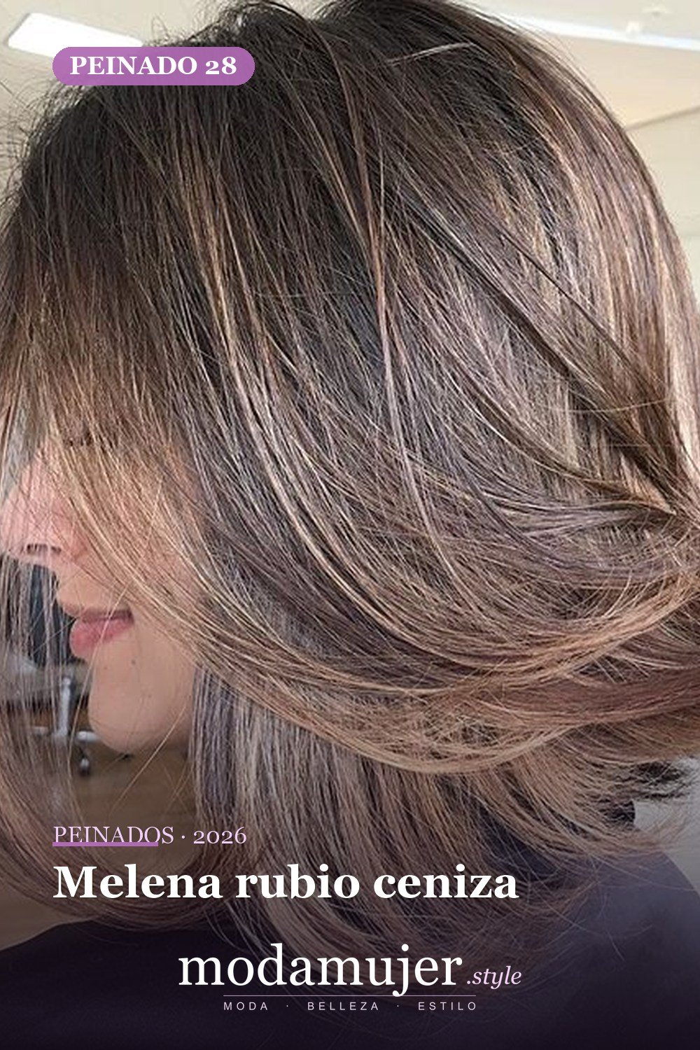 Melena rubio ceniza — 60 increíbles peinados hasta el hombro para elegir