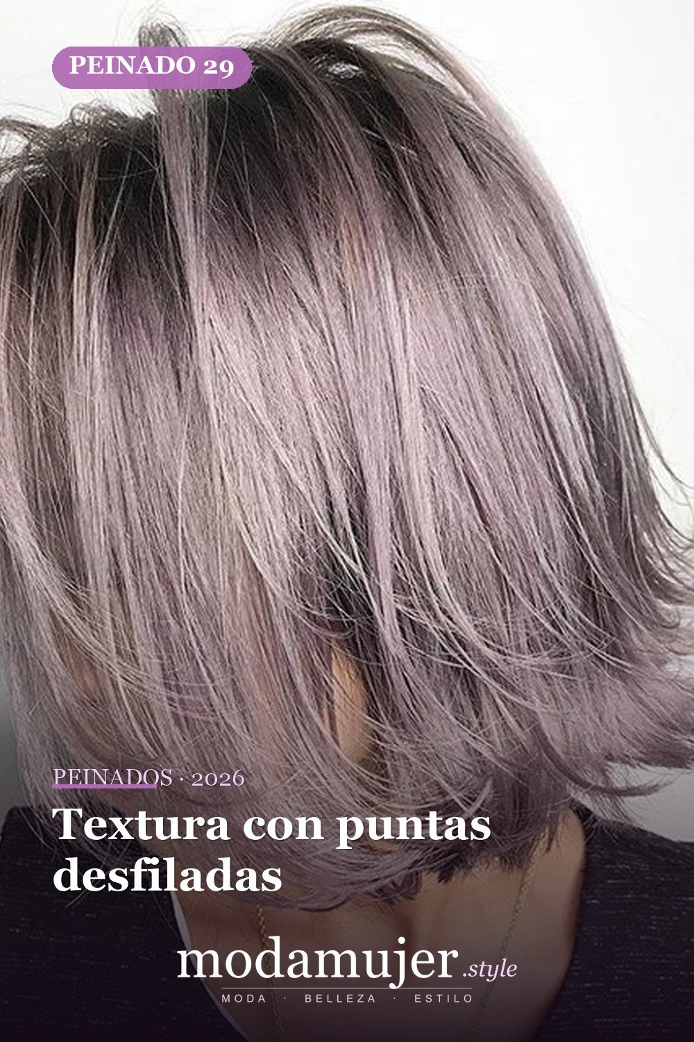 Textura con puntas desfiladas — 60 increíbles peinados hasta el hombro para elegir