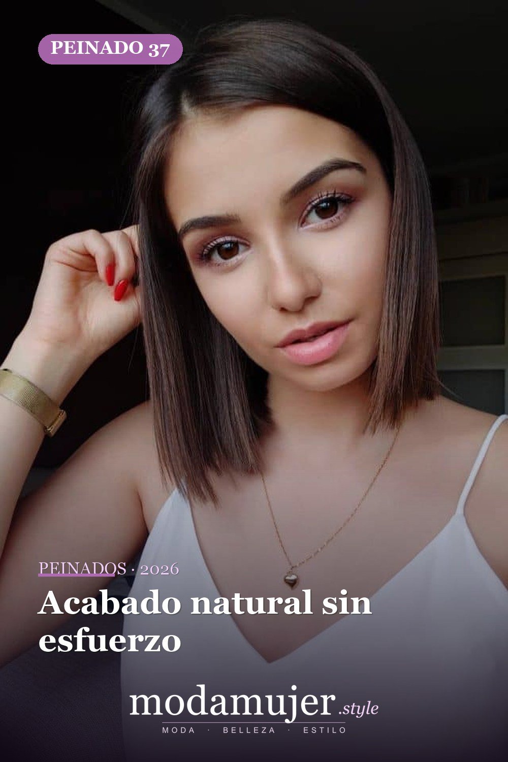 Acabado natural sin esfuerzo — 60 increíbles peinados hasta el hombro para elegir