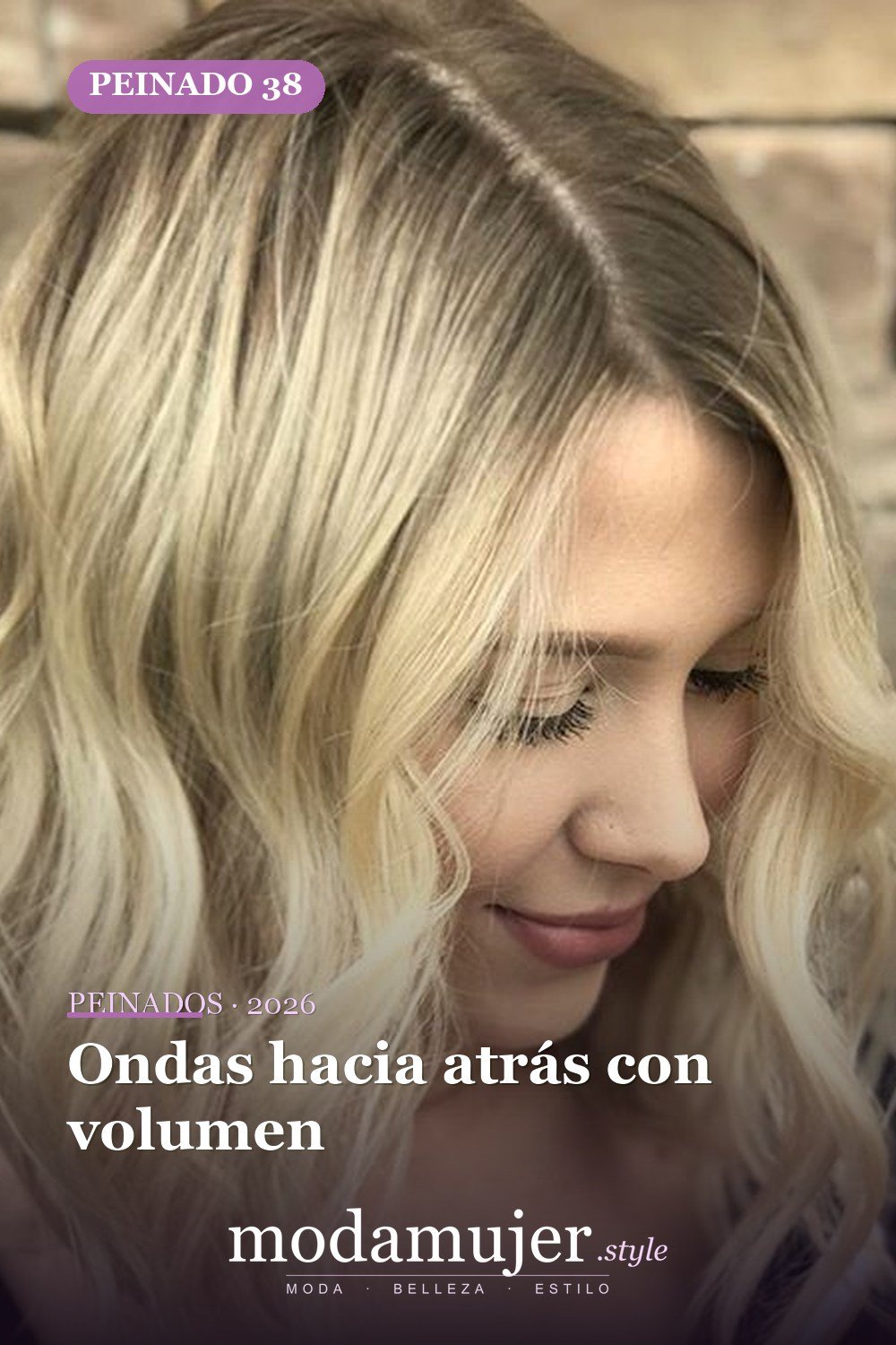 Ondas hacia atrás con volumen — 60 increíbles peinados hasta el hombro para elegir