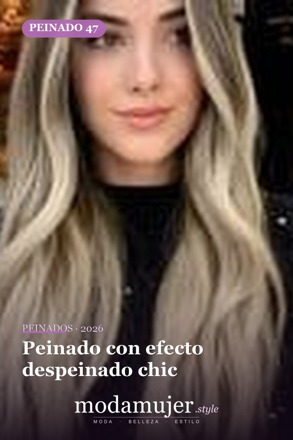 Peinado con efecto despeinado chic — 60 increíbles peinados hasta el hombro para elegir