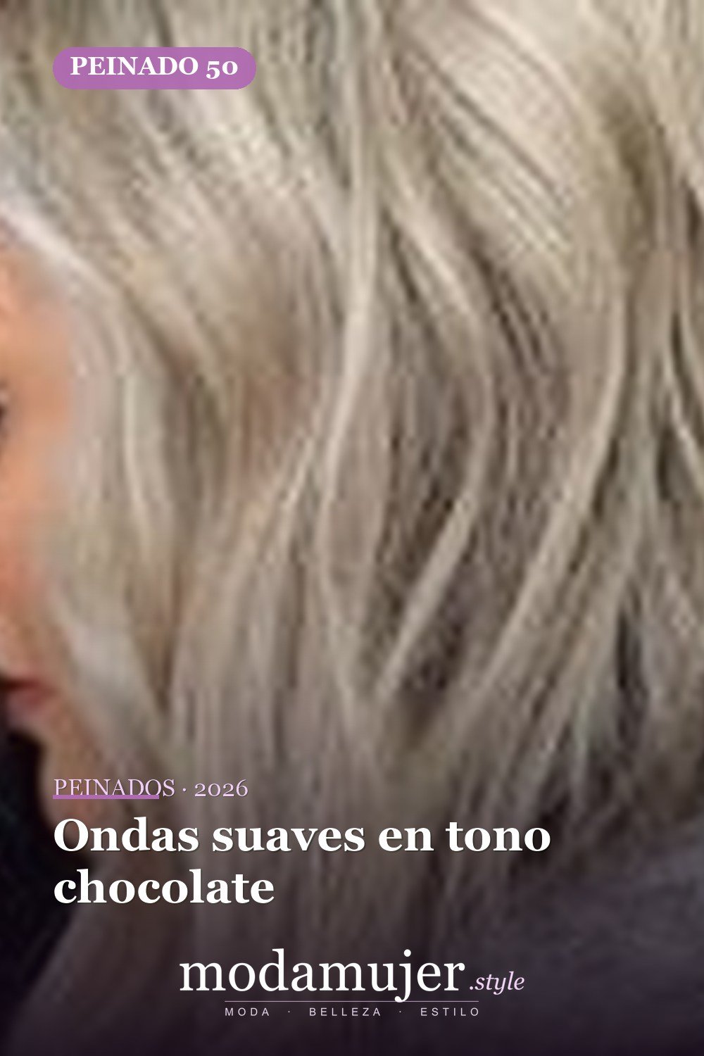 Ondas suaves en tono chocolate — 60 increíbles peinados hasta el hombro para elegir
