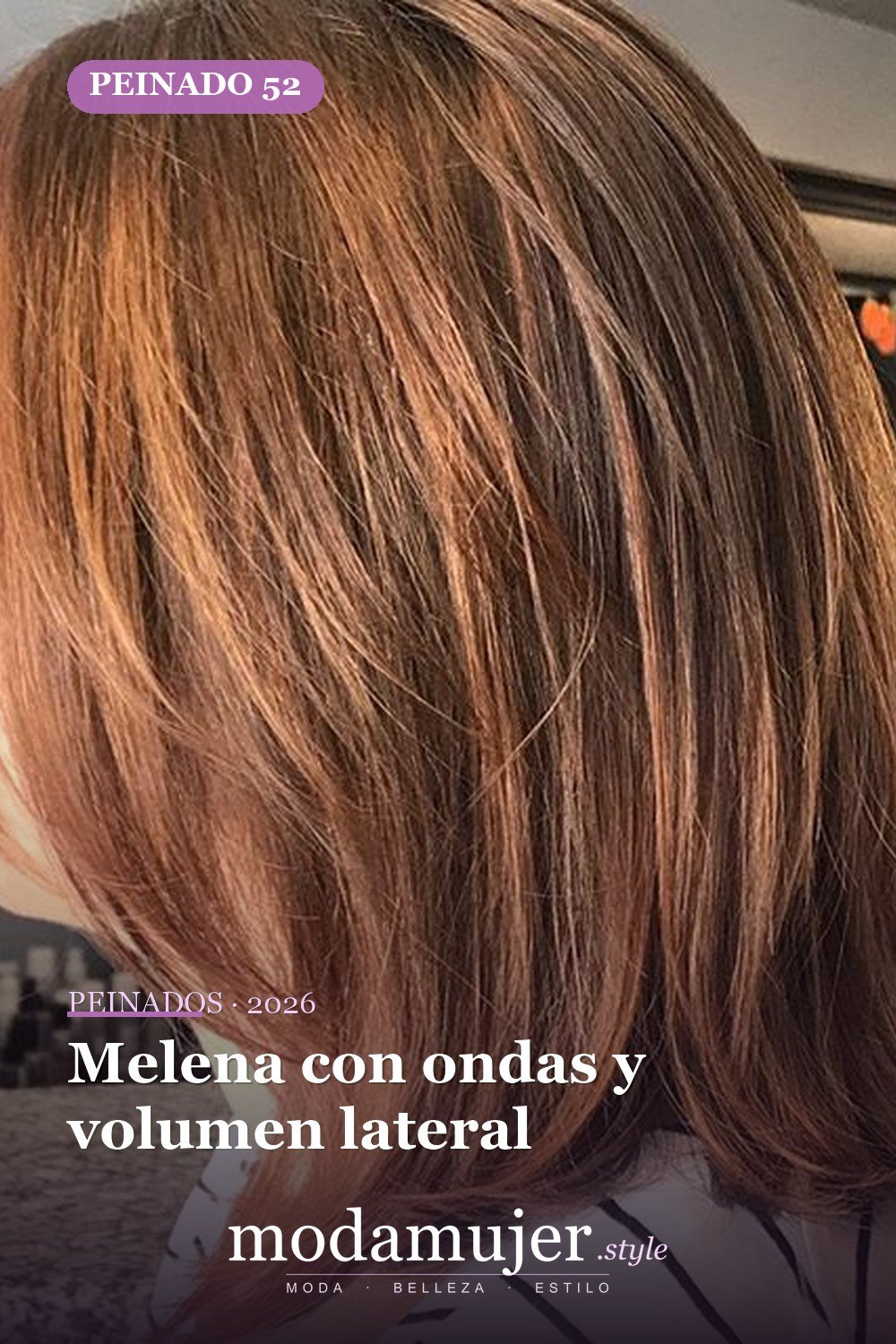 Melena con ondas y volumen lateral — 60 increíbles peinados hasta el hombro para elegir
