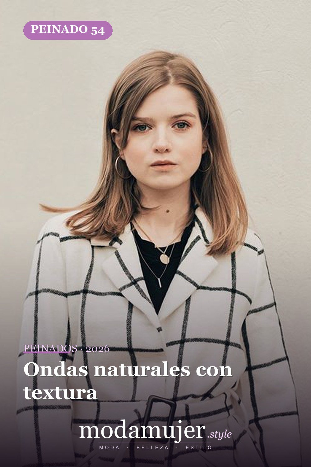 Ondas naturales con textura — 60 increíbles peinados hasta el hombro para elegir