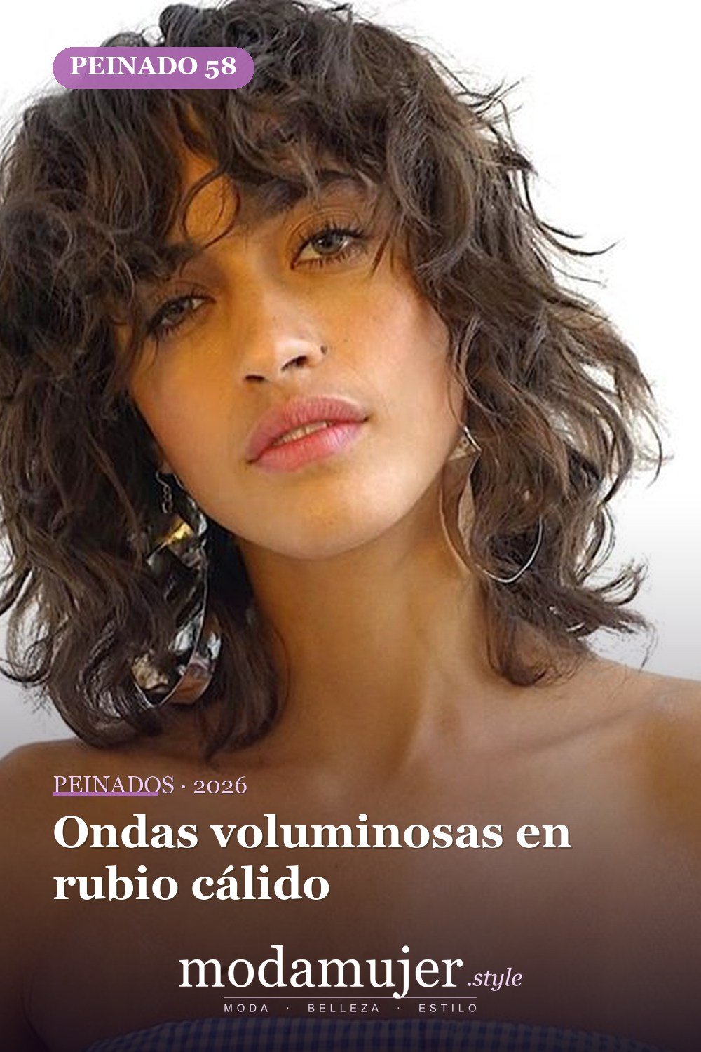 Ondas voluminosas en rubio cálido — 60 increíbles peinados hasta el hombro para elegir