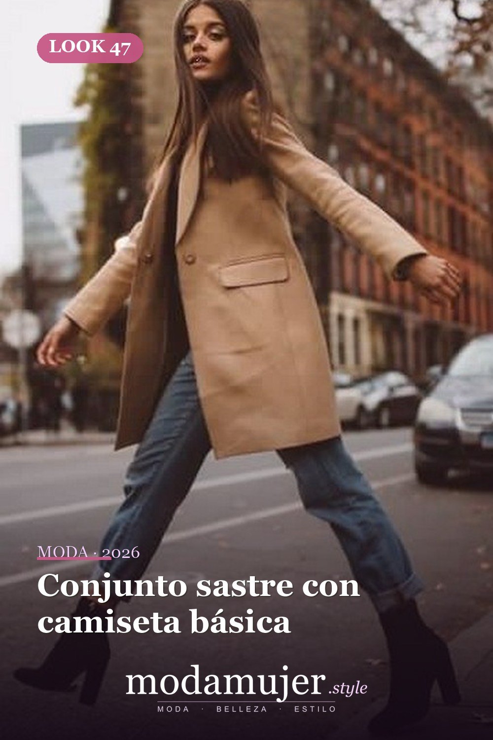 Conjunto sastre con camiseta básica — 60+ Las mejores ideas de trajes de invierno de trabajo que te hacen más genial