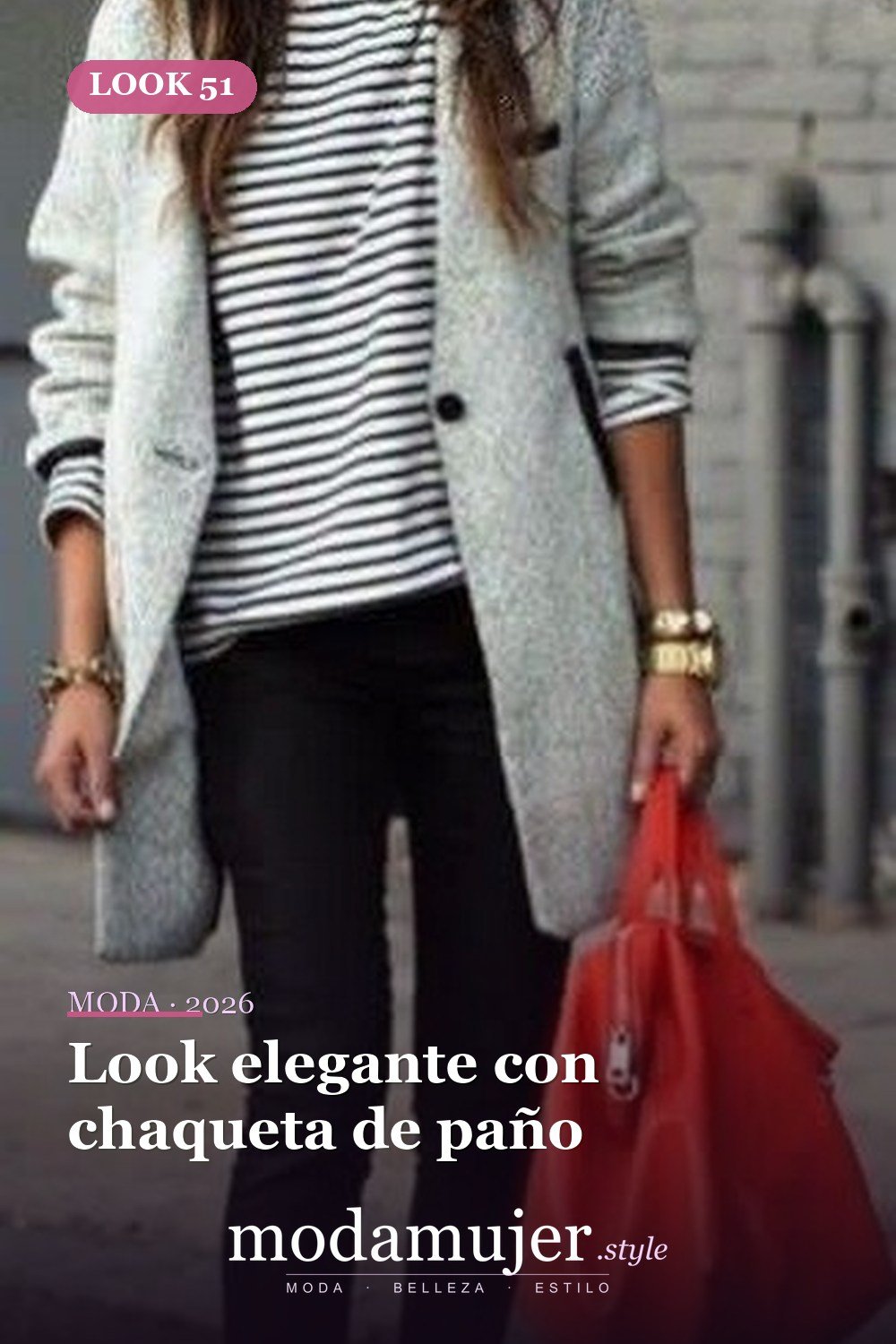 Look elegante con chaqueta de paño — 60+ Las mejores ideas de trajes de invierno de trabajo que te hacen más genial