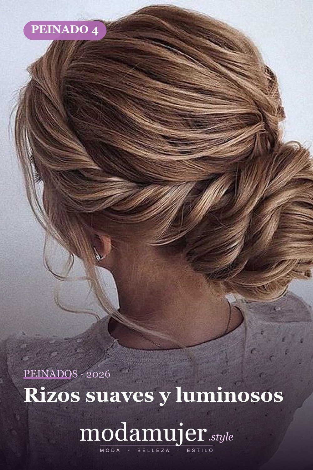 Rizos suaves y luminosos — 62 ideas de peinados románticos para bodas y ocasiones especiales